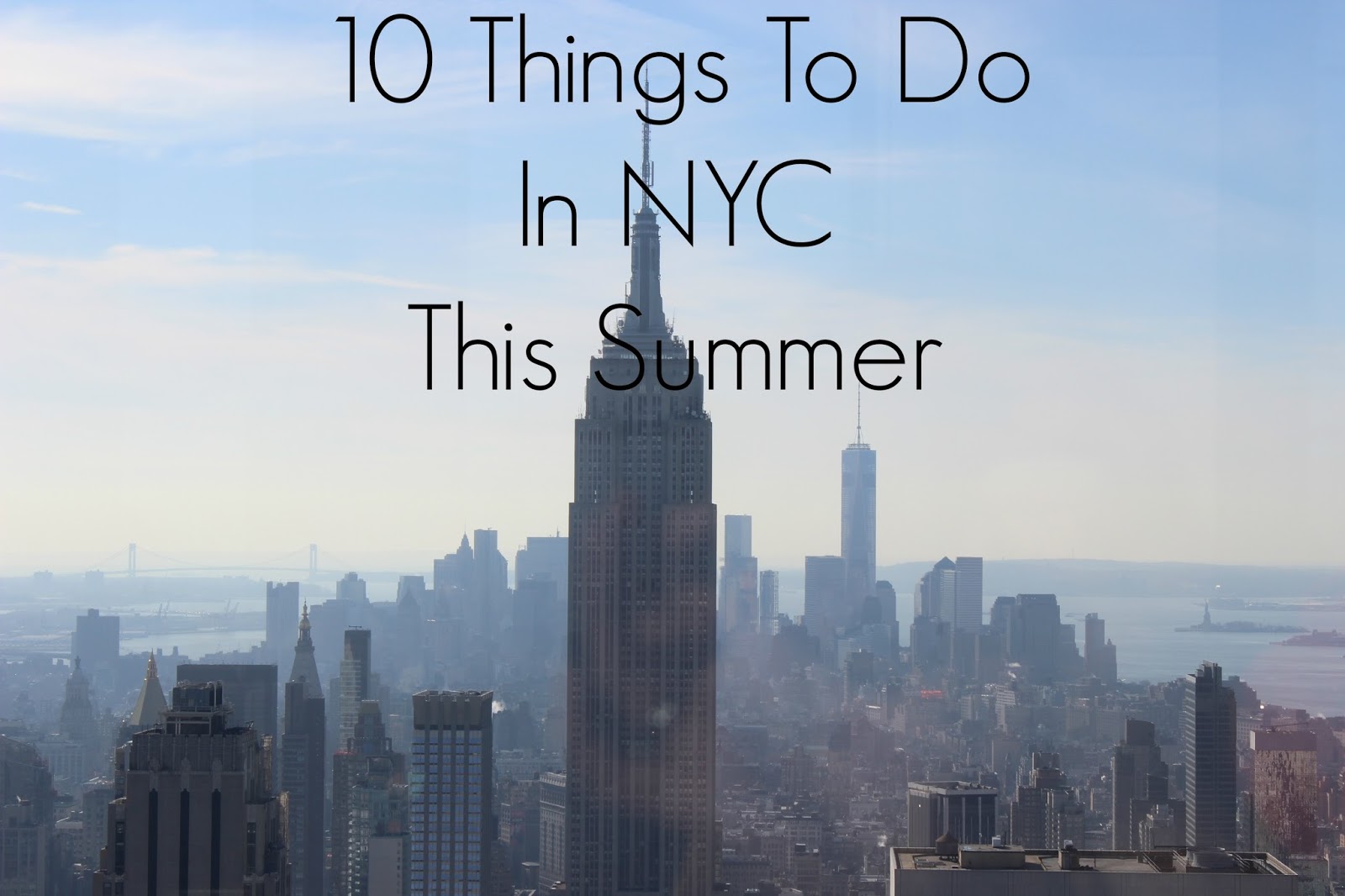 NYC 10 Things To Do In NYC This Summer a little pop of coral.
