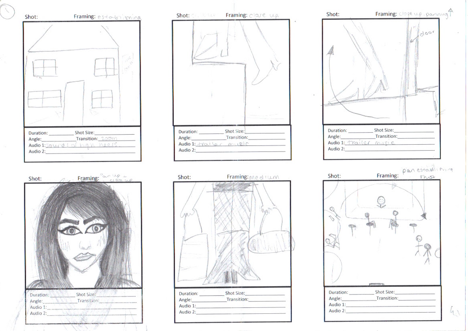 G324 Advanced Media Portfolio 8093 8126 8149 8251 Draft Storyboard