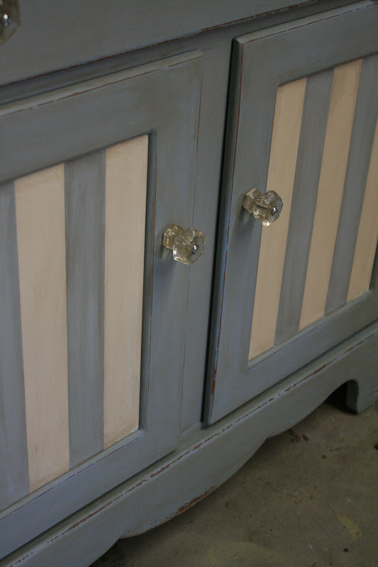 Reloved Rubbish Blue & White Striped