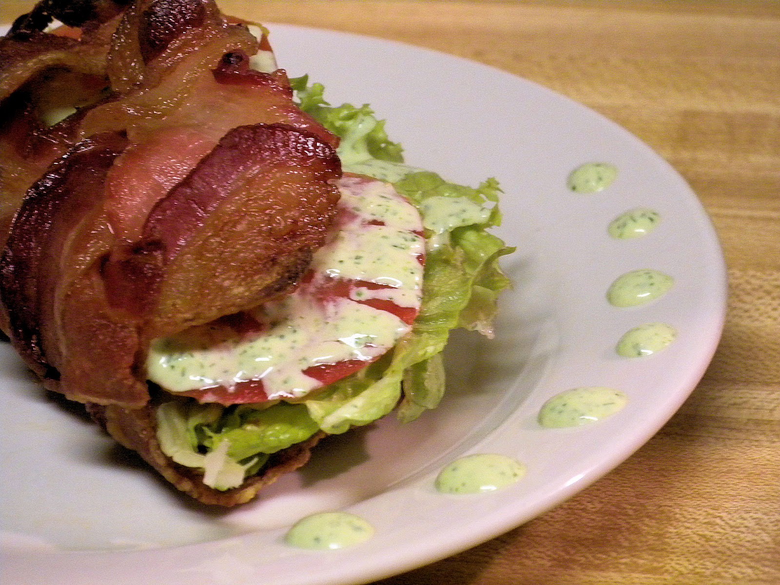 Cooking To Die For Bacon Taco BLT with Herb Aioli & Bloody Marys