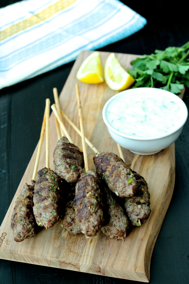 The Foodie Physician Dining with the Doc Beef Kofta Kebabs with