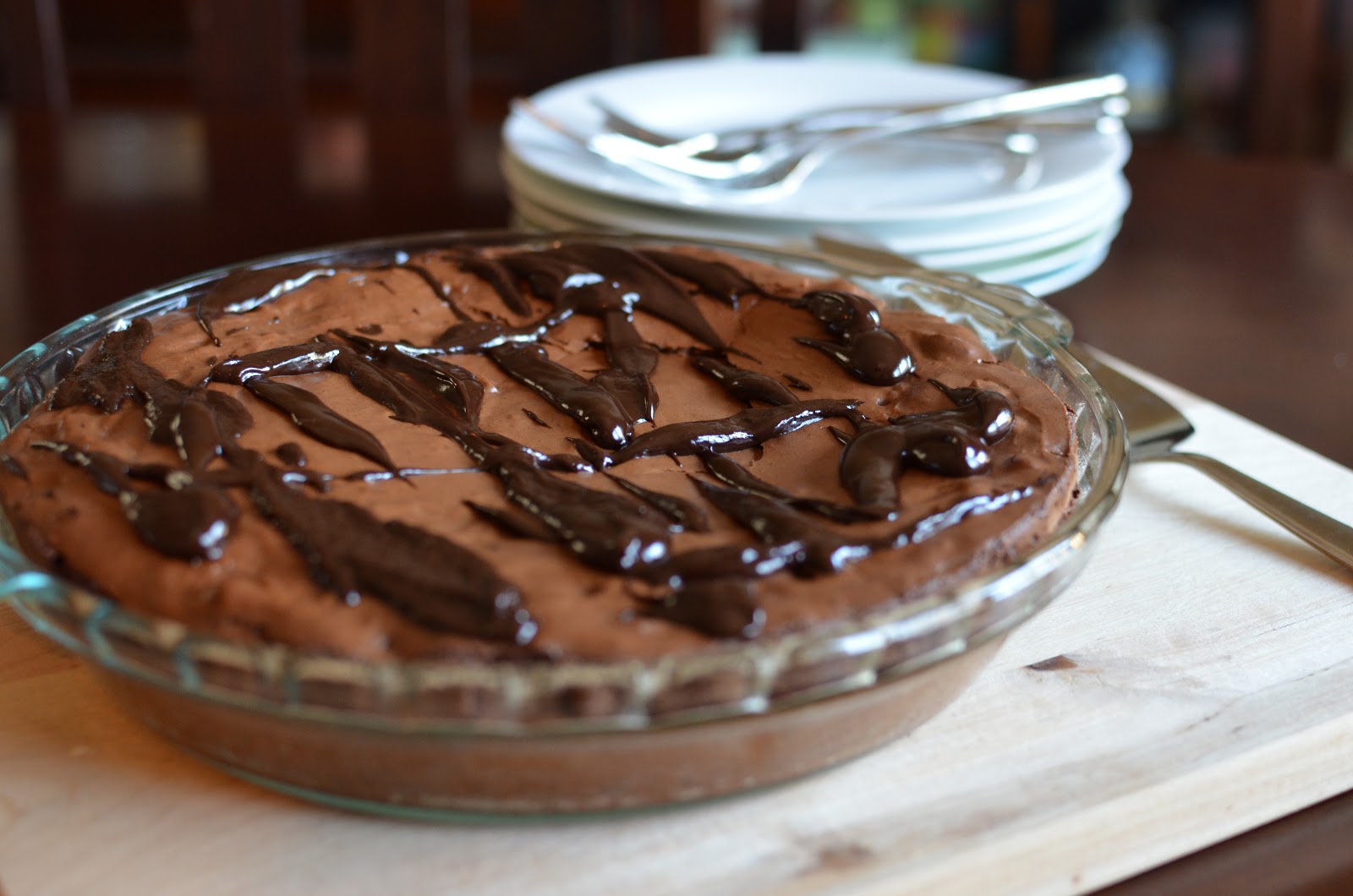 Playing with Flour No crust, nofuss brownie pie this Thanksgiving