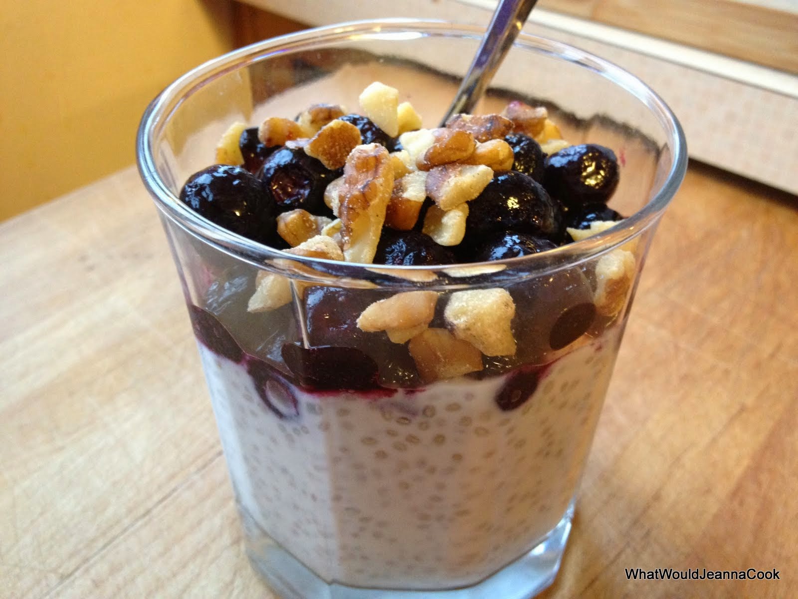 What Would Jeanna Cook Chia Seed Breakfast Pudding