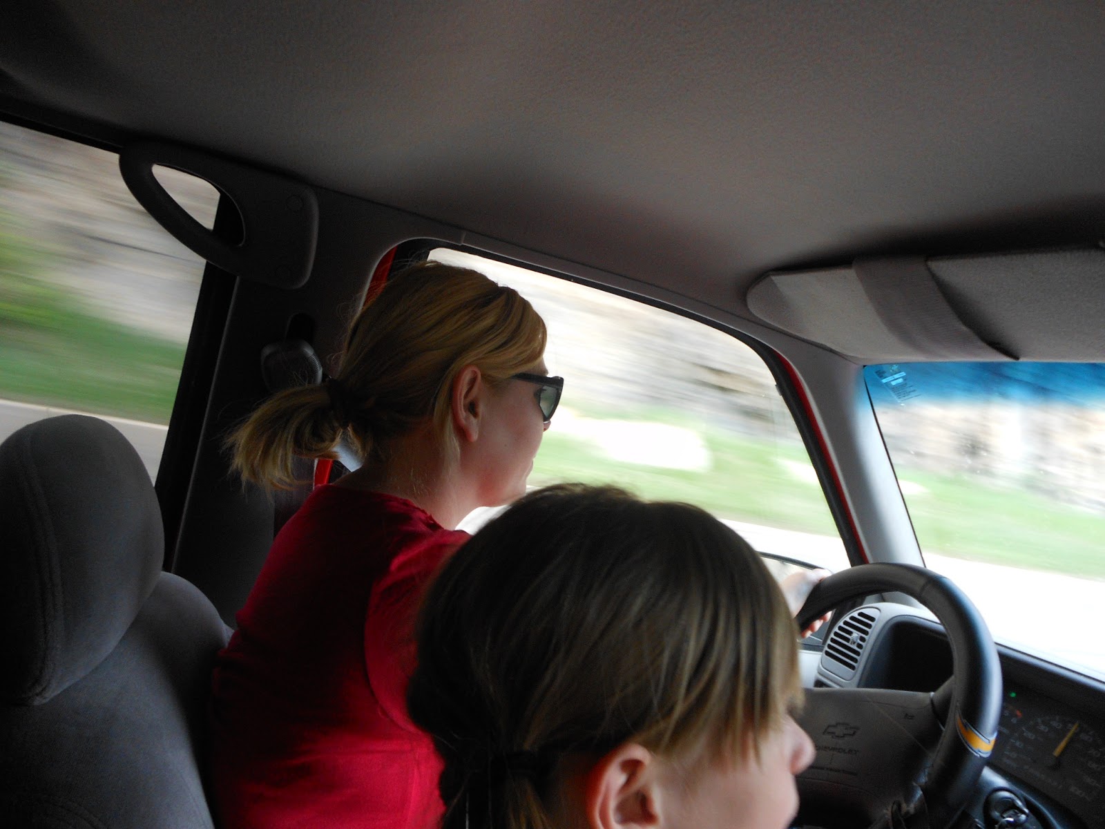 I drove