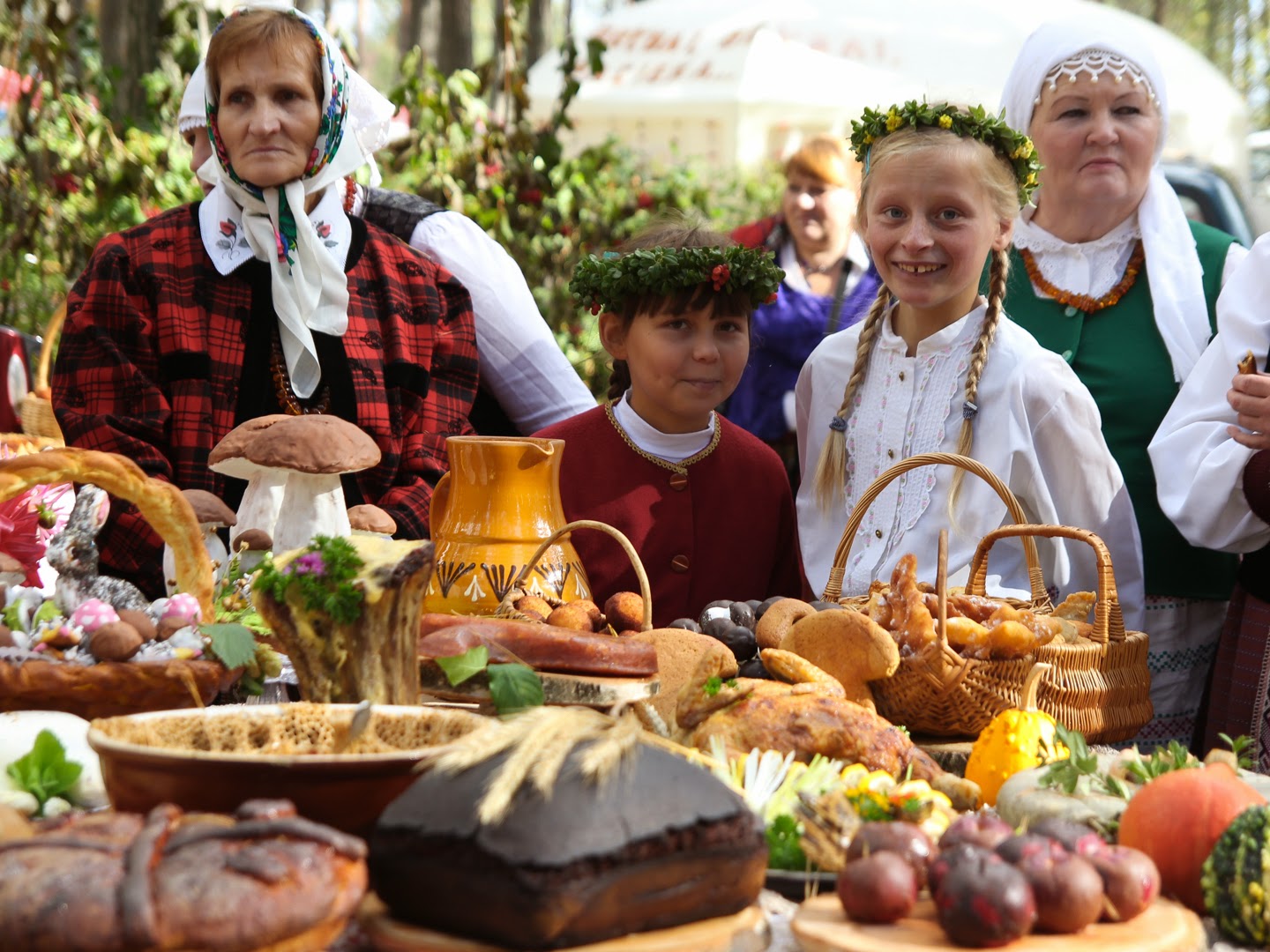Hello Talalay Enjoying The Mushroom Festival In Varena, Lithuania