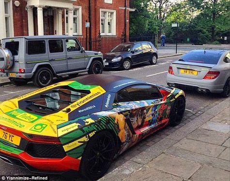 Lambo Aventador 2014 World Cup Specials Lambo Aventador 2014 World Cup Specials