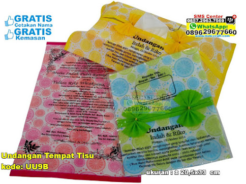 Undangan Tempat Tisu unik