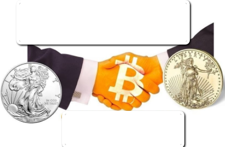 Buy GOLD & SILVER With BITCOIN