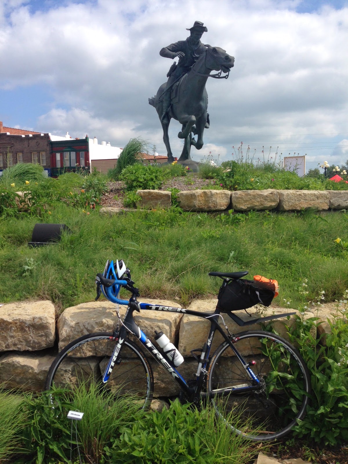 BEYOND the Pony Express Bike Ride Phase 3, Day 6. Nelson, NE