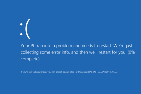 ما هي الشاشة الخطأ الزرقاء ، وكيفية اصلاحها في ويندوز؟ Blue+screen+death+error+in+windows+8