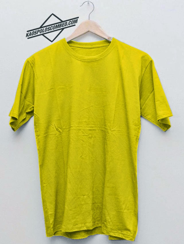 Kaos Polos Kuning Kaos Polos Kuning