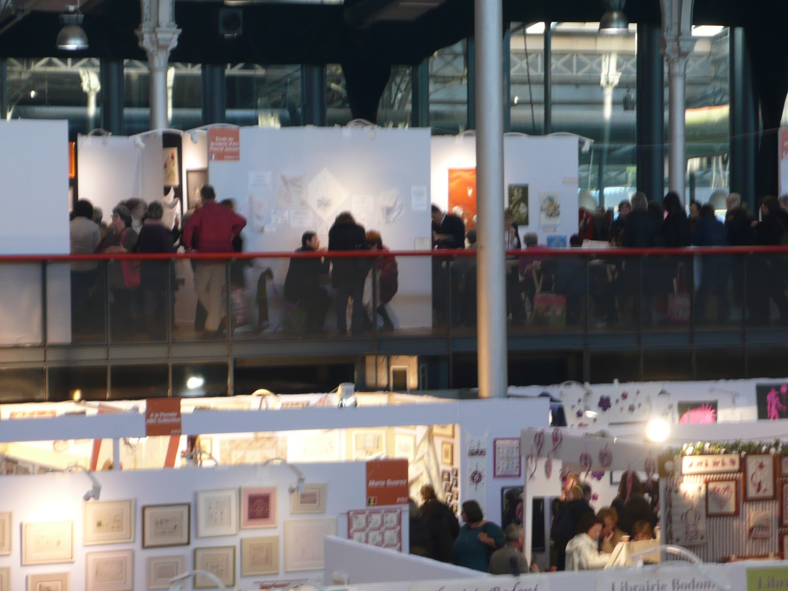 Embroidery Outside the Box! Paris, France l'aiguille en fete