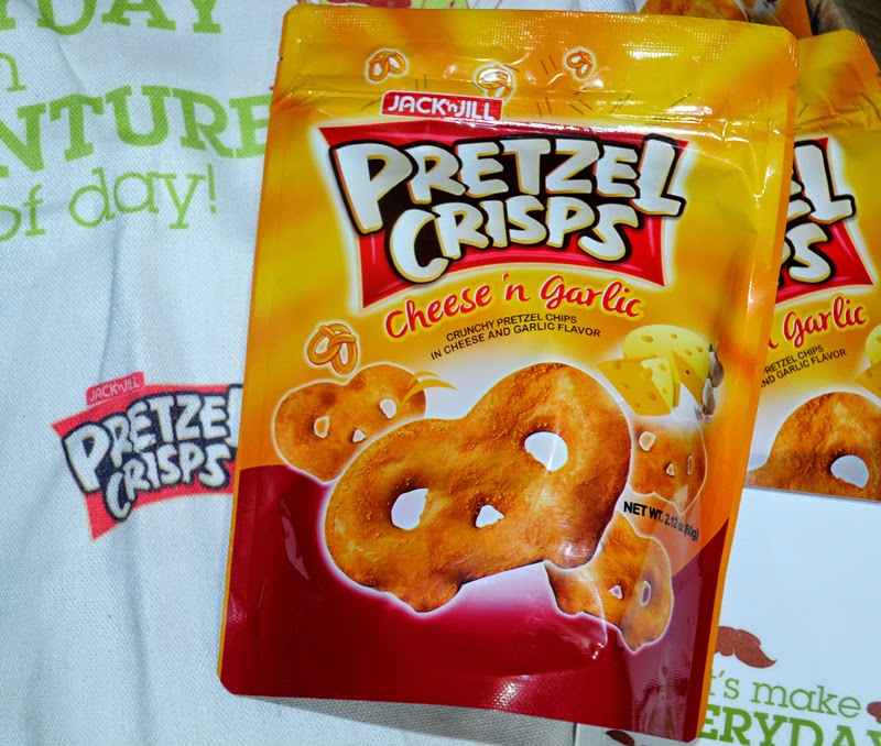 Jack 'n Jill Crunchy Pretzel Crisps in two new savory and delightful flavors Rochelle Rivera