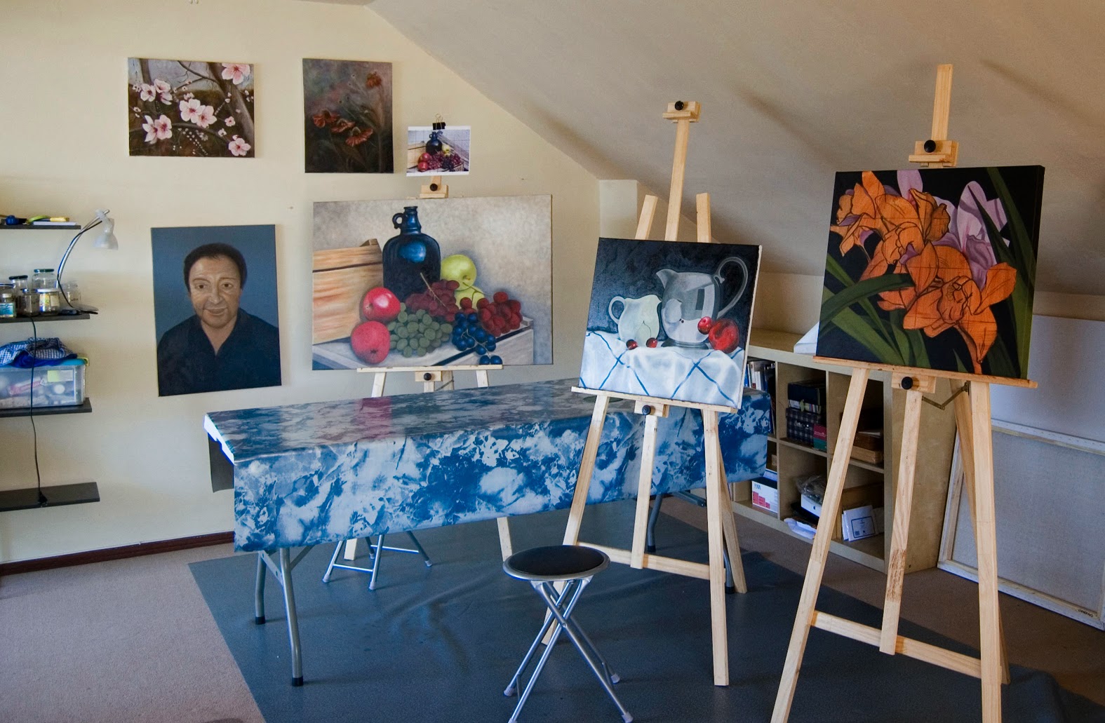 clases de pintura y dibujo peñalolen: bodega