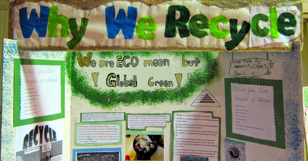 EcoFriendly Sask: "We are Eco Mean but Global Green" Student Action for