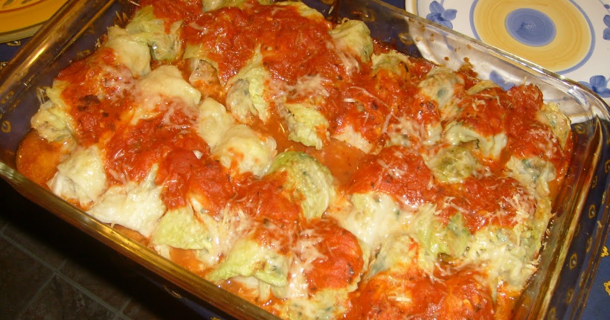 Your Italian Grandma Another weekend/ Cabbage Rolls stuffed with Faro