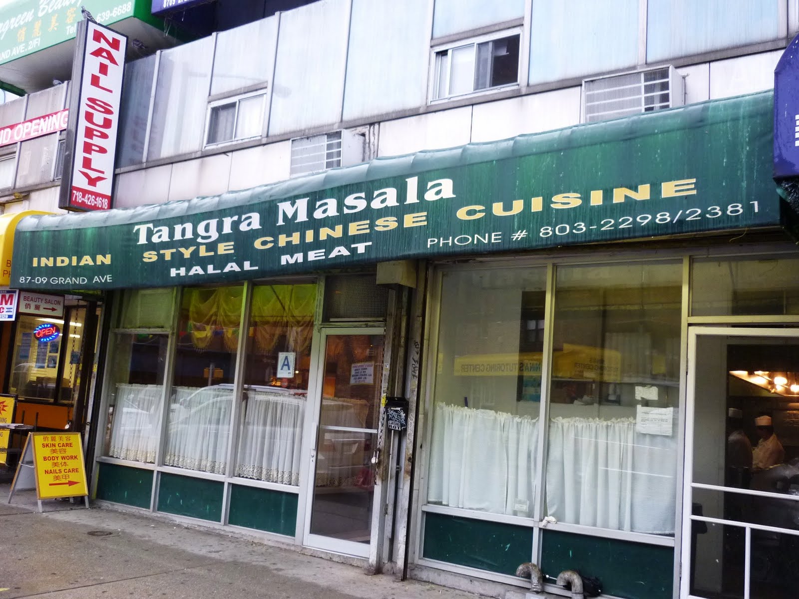 tangra masala hillside menu