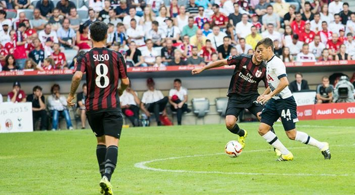 AC Milan Takluk 0-2 dari Tottenham, Audi Cup AC Milan Takluk 0-2 dari Tottenham, Audi Cup