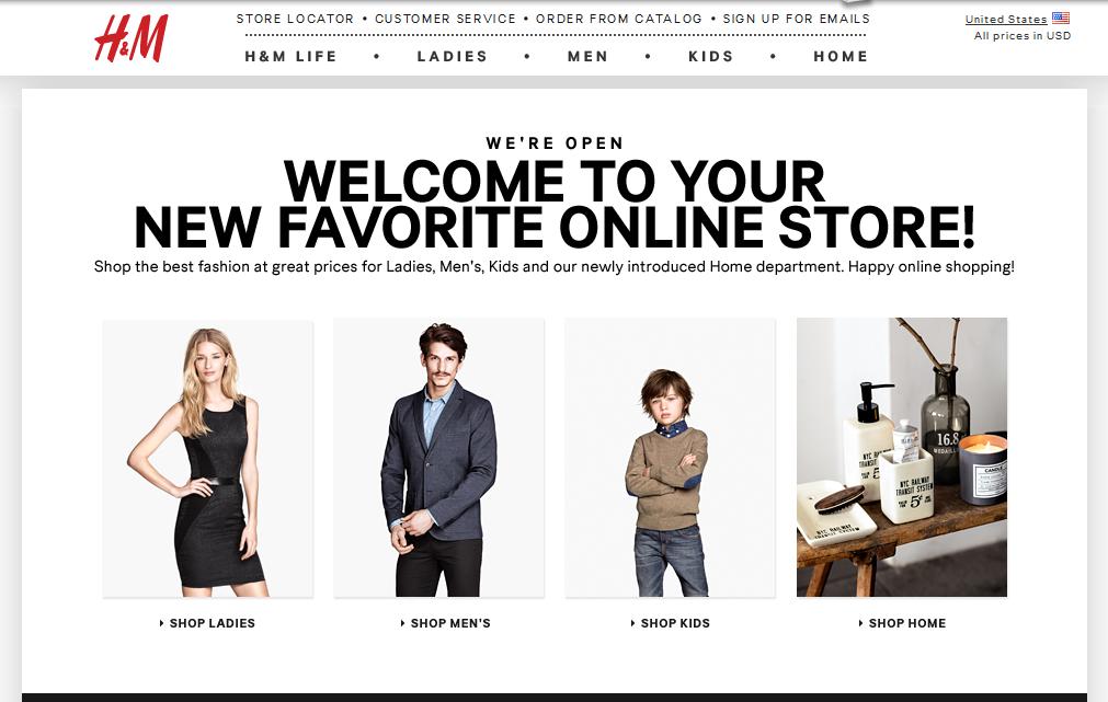 BEAUTIFUL CANVAS H&M Online Store is Finally Open!
