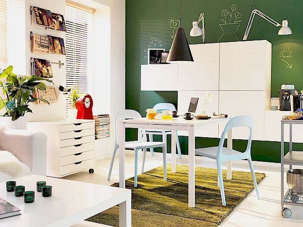 Ideas de decoración del comedor para pequeños espacios : decorando ...