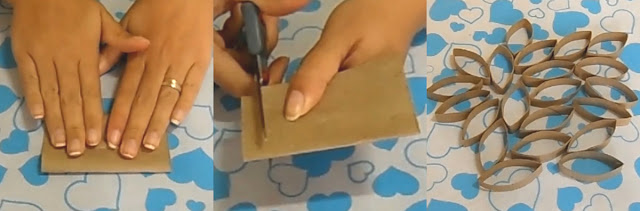 DIY+moldura+espelho+rolo+papel+higiênico