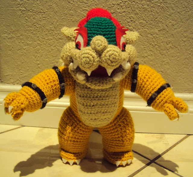 damn it Janet, lets crochet!: Bowser amigurumi