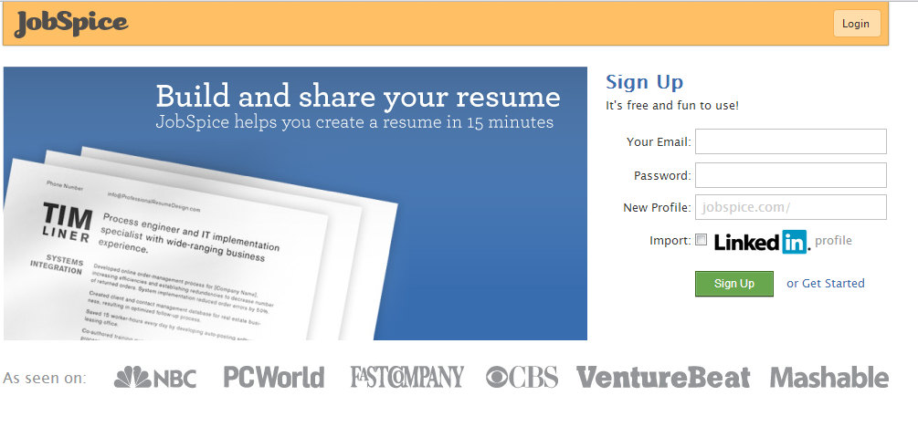 Create professional resumes online for free   cv creator 