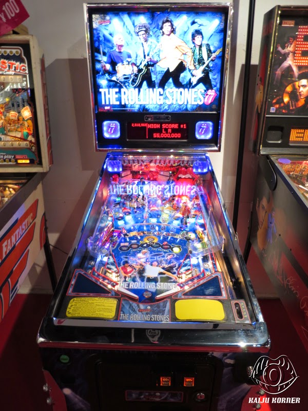 Kaiju Korner MASSIVE Pinball Video Game Retro Arcade in Osaka, Japan Silver Ball