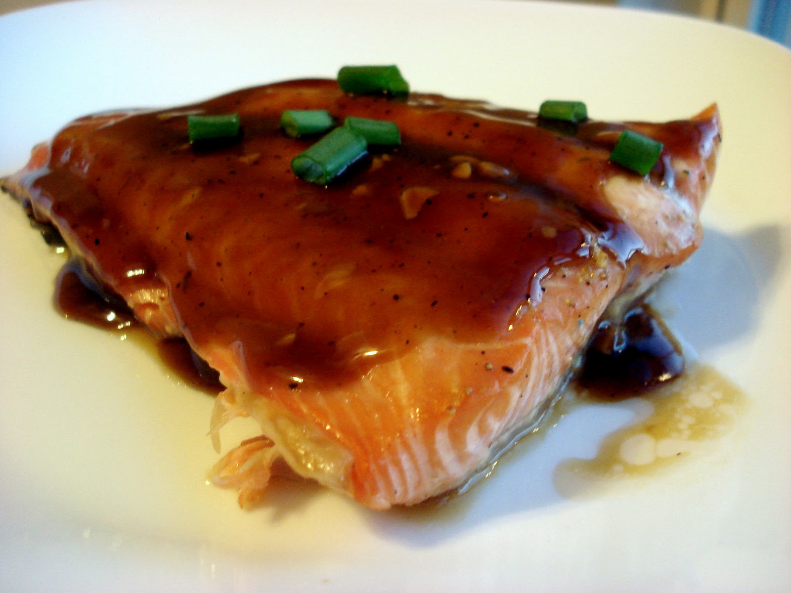 Bakestravaganza Maple Glazed Salmon