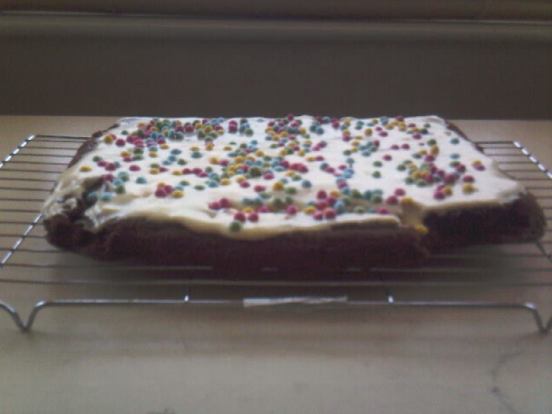 Cake Of The Week Triple Chocolate Tray Bake