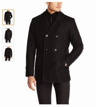 Kenneth Cole Men's Classic Peacoat