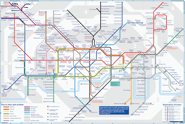 2011 London Underground Map