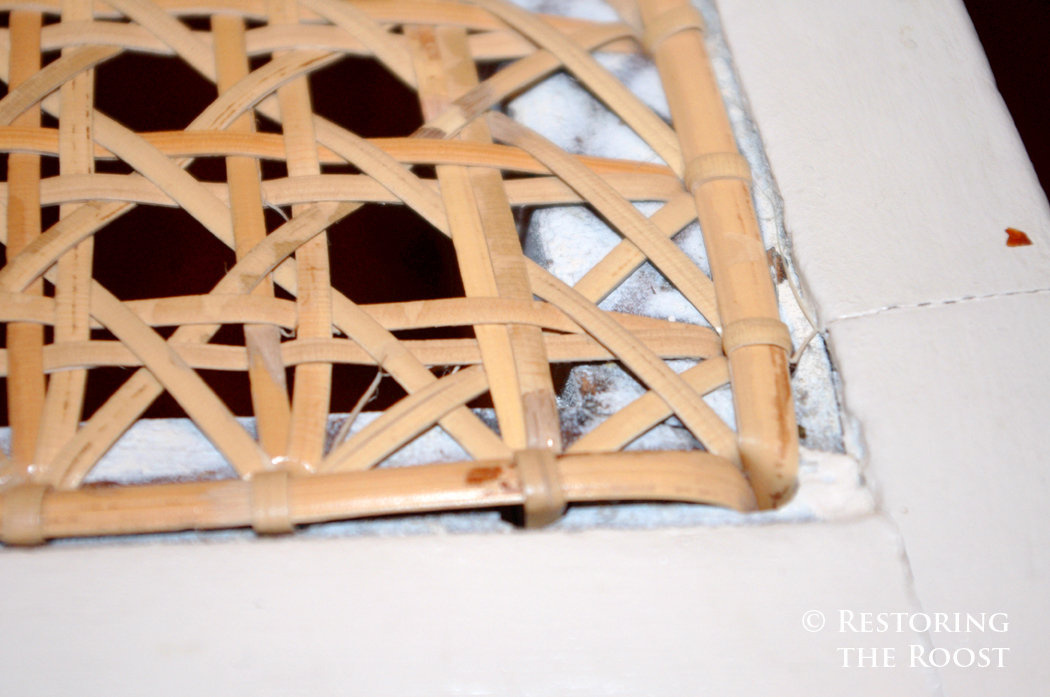 Restoring the Roost chair caning 101