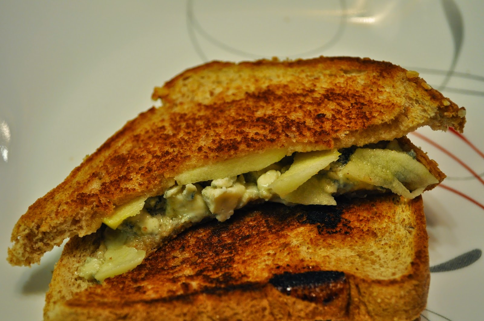Beth's Favorite Recipes Grilled Blue Cheese with Apple