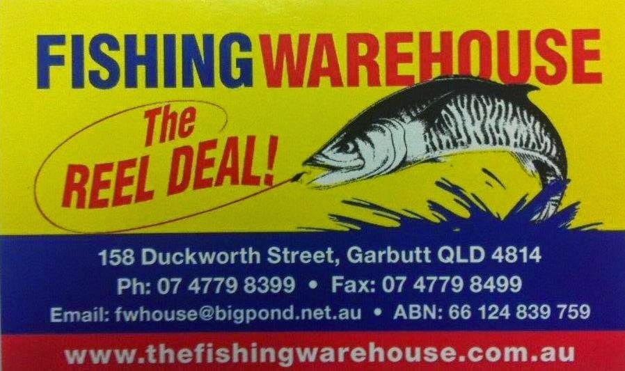 Deep River Lures Lures to Fishing Warehouse Townsville , Queensland.