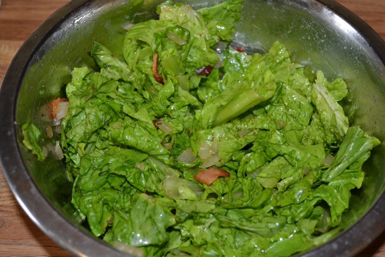 My journey from a Country Girl to a Southern Belle Wilted Lettuce...My