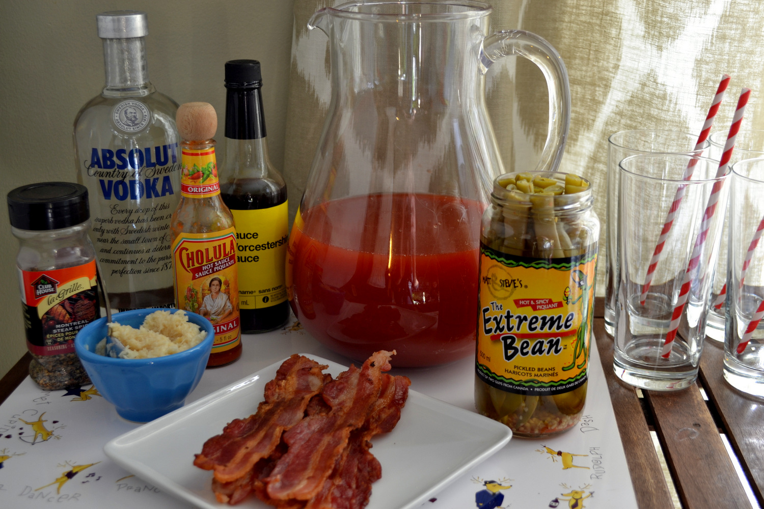 K&K Test Kitchen Caesars / Bloody Mary Bar