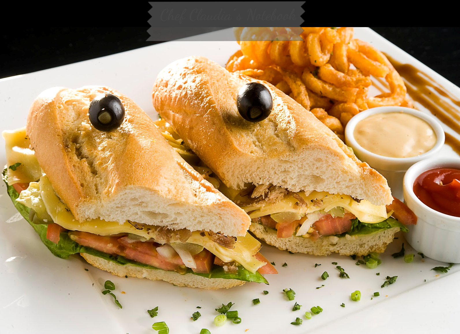 Chef Claudia´s Notebook Sandwich Cubano o Medianoche