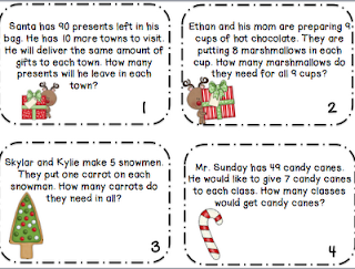 Worksheets Division Word Problem For 2 Class multiplication word problems kids activities and division problem task cards 3rd grade 2 step