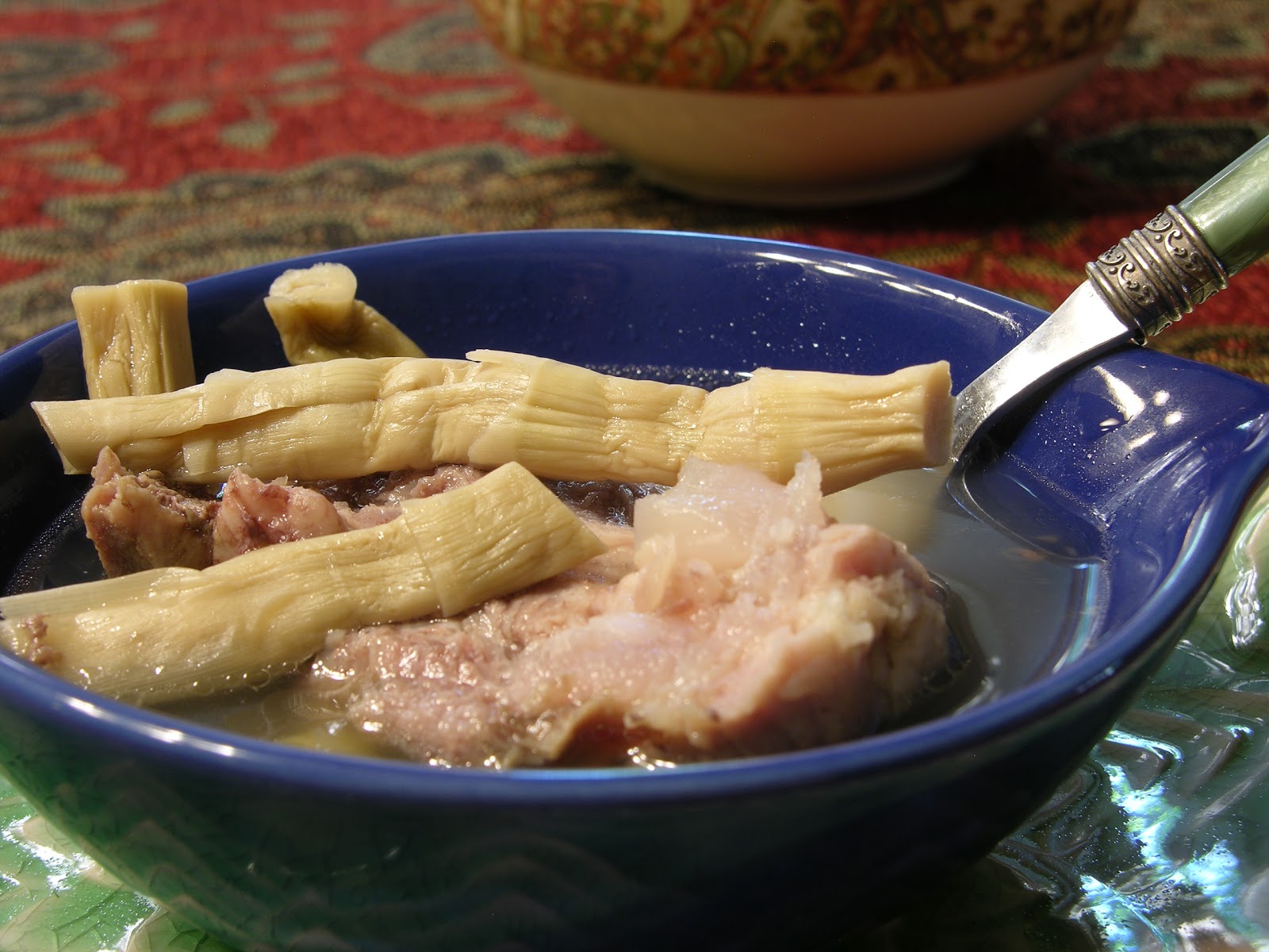 Fun Chinese Cooking Spring Tulip's Recipes Pork Shoulder Soup with