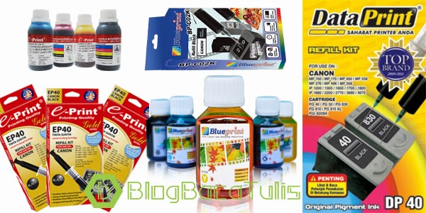 Tinta Canon - Harga Tinta Printer Canon