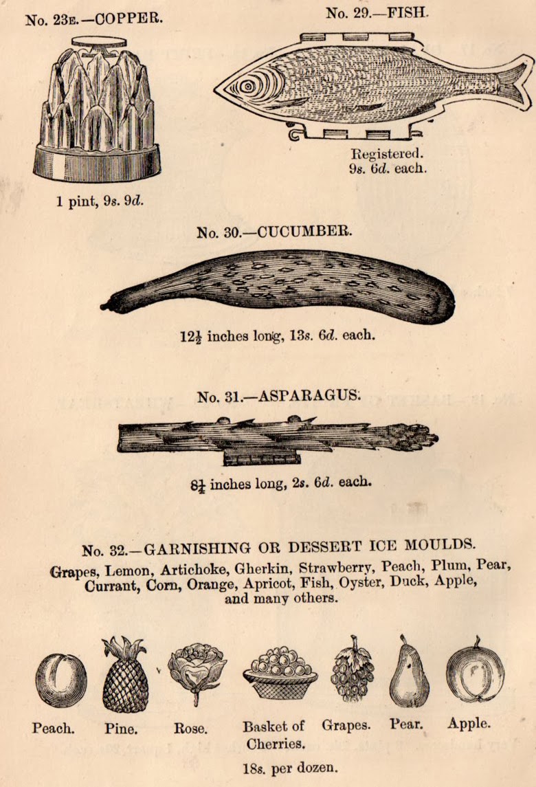 Food History Jottings Mrs Agnes Marshall's Cucumber Ice Creams