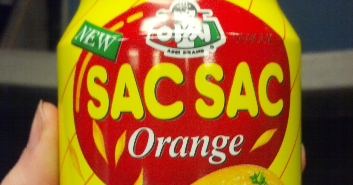 KPop A Soda Blog Sac Sac Orange