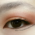 Chinese New Year Eyeshadow: Gold and Brown (Althought it Looks Orange)