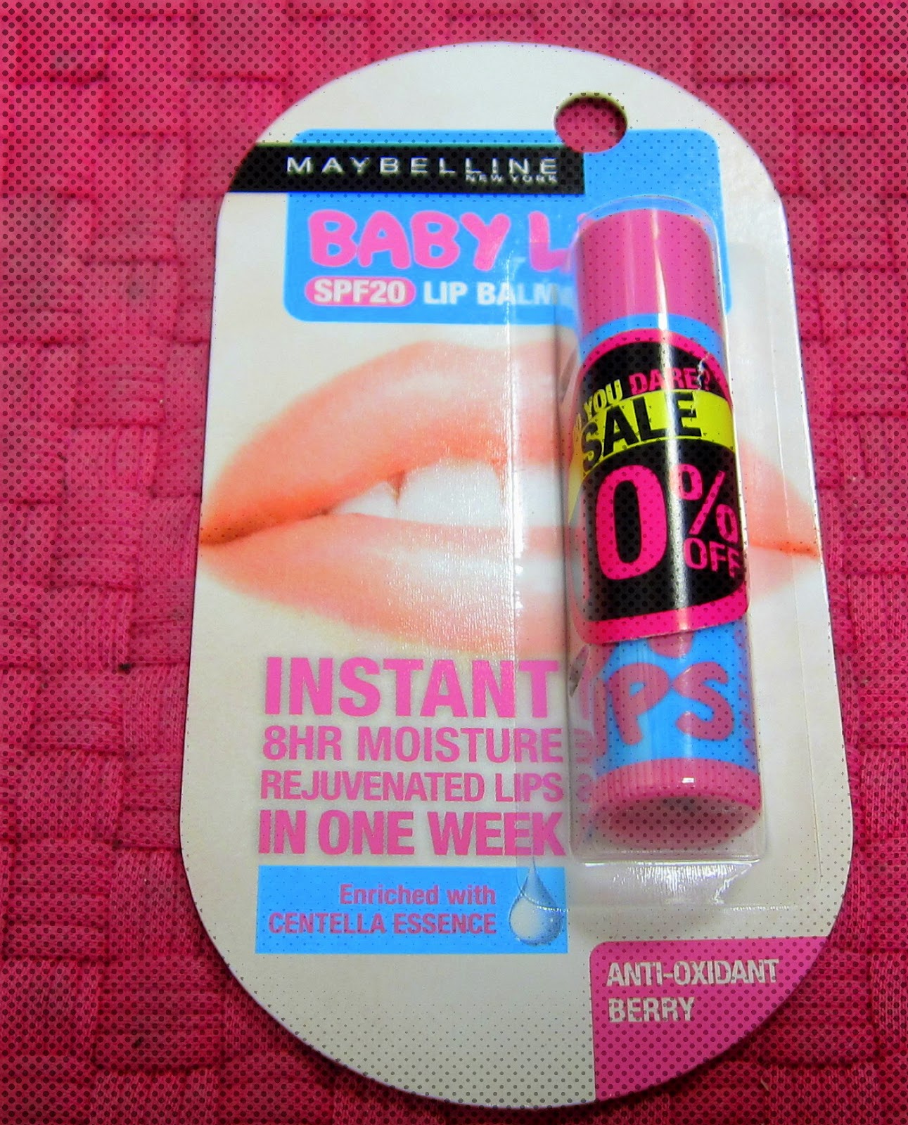 MAYBELLINE'S BABY LIP BALM (8 HOUR MOISTURE) REVIEW callmekristine