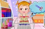 Baby Hazel craft time