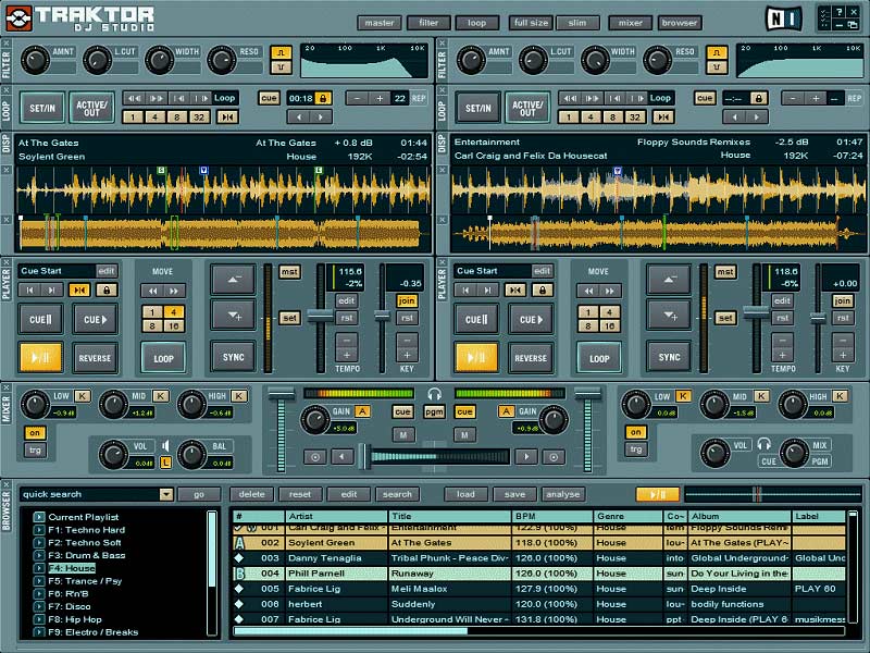 Portable Native Instruments Traktor DJ Studio 3.2.2