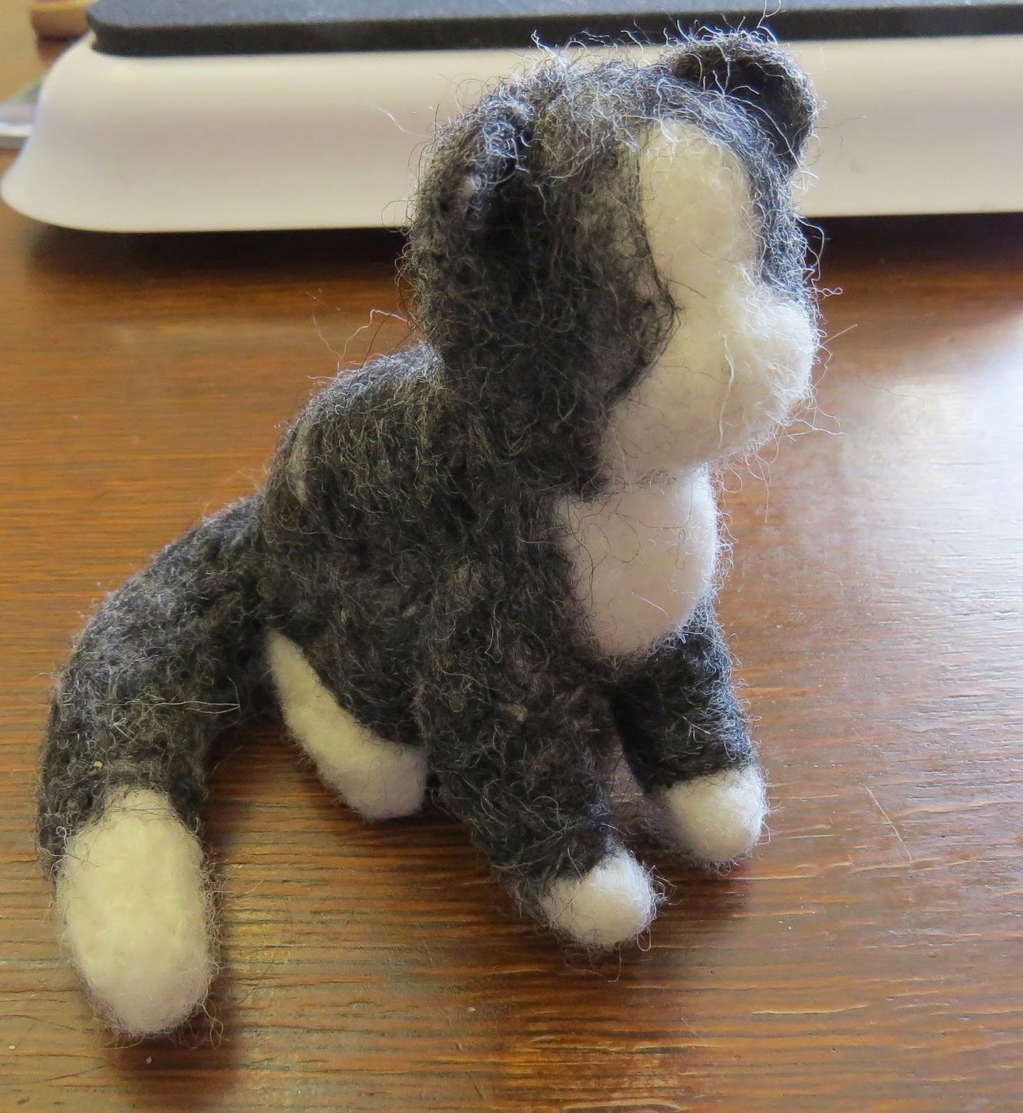 Natalia's Fine Needlework My first try in Needle felting