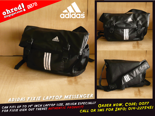 adidas laptop messenger bag