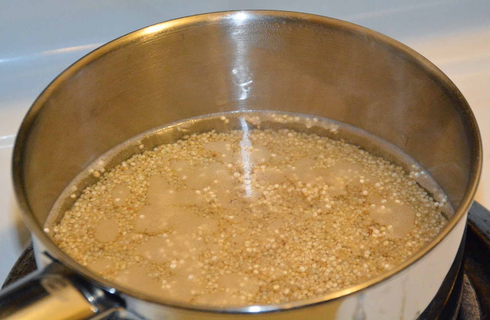 Nepali Tummy!! Black Eyes Peas and Quinoa Salad Recipe!!